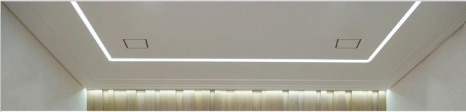 Диффузор под покраску скрытого монтажа SECRET SOFT FRAME D160мм