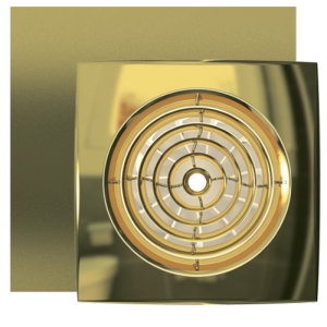 Вентилятор ERA DiCiTi AURA 5C Gold d125 с обратным клапаном
