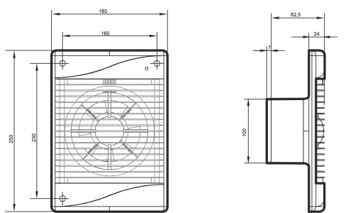 Вентилятор ERA STANDARD 4C